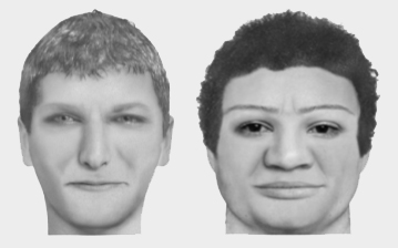 Composite face images of two male suspects police wish to identify in relation to an assault which occurred in Murray Street, near Liverpool Street, Hobart on Sunday 24 October 2010.